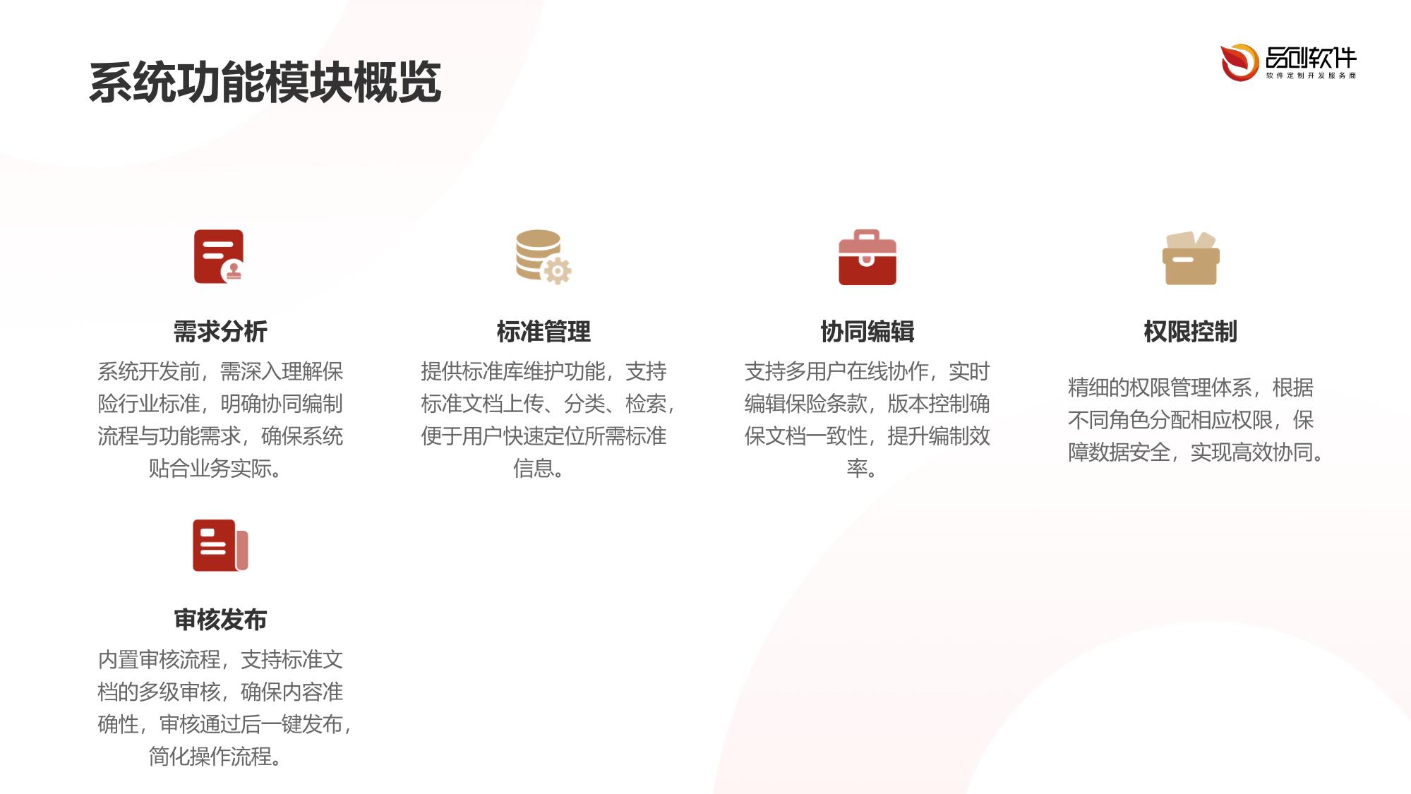 保险行业标准协同编制系统定制开发